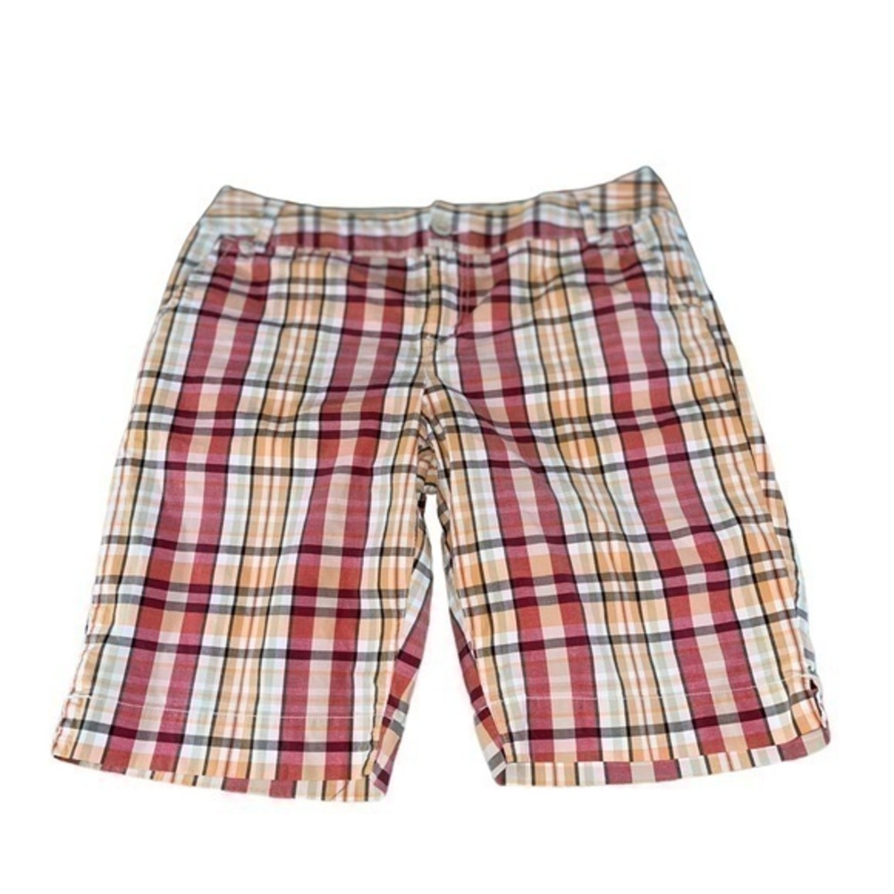 CATO- Women’s Sportswear Classic Pink/Orange Cargo Bermuda Shorts